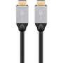 Мъжки HDMI кабел, мъжки HDMI, 1,5 м, черен, Goobay, 51819, T199856