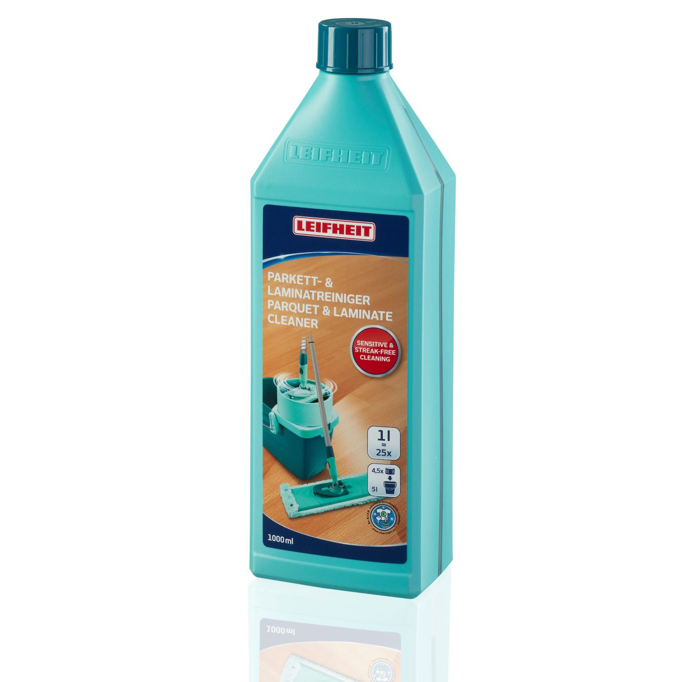 Leifheit parketta és laminált padló tisztító koncentrátum 1 liter (41415) (Leifheit41415)