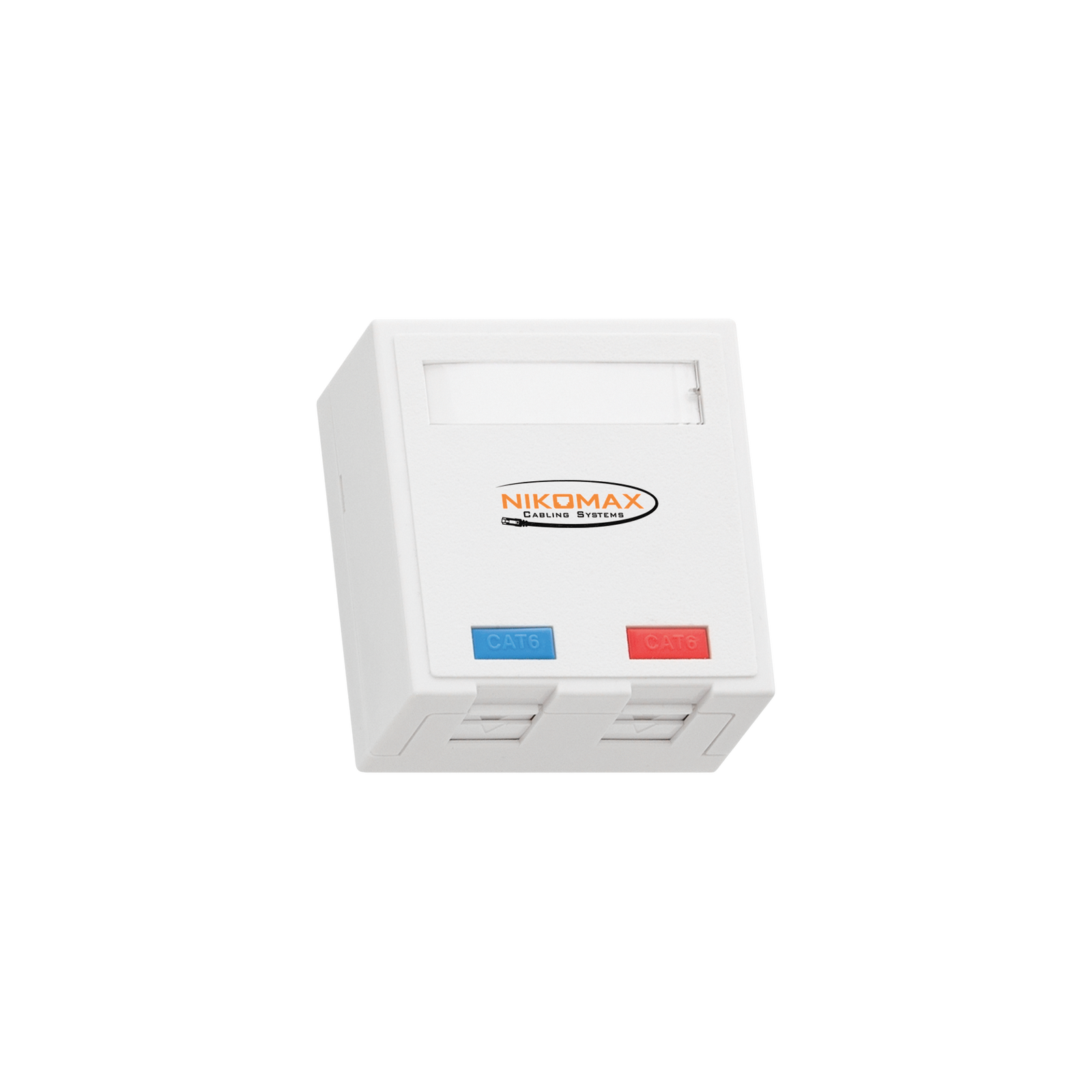 Nikomax Falon kívüli doboz, 2 portos (NMC-MB2P-ST-WT)