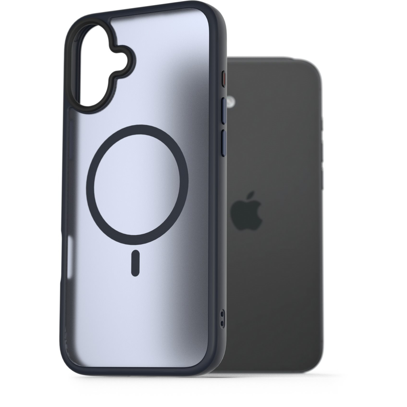 AlzaGuard Matte Case iPhone 16 Plus Magsafe sötétkék tok (AGD-PCMM58L)