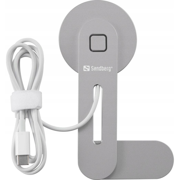 Sandberg 441-53 зарядно за мобилни устройства Смартфон Сив USB Безжично зареждане Автоматичен, На закрито