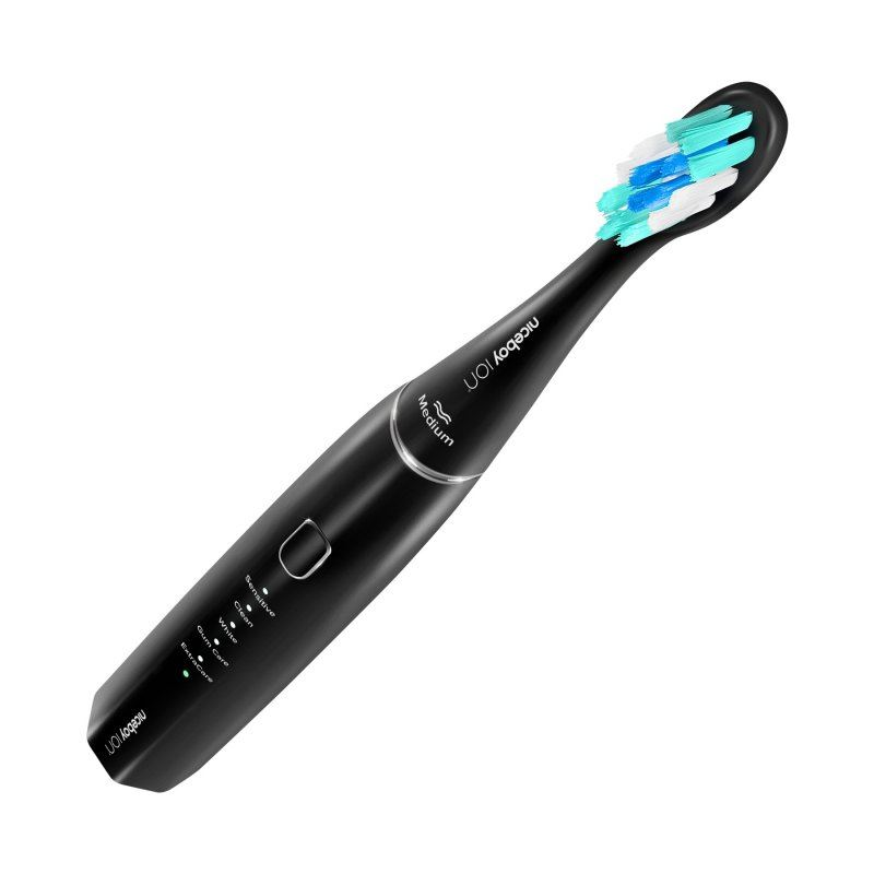 Niceboy ION Sonic elektromos fogkefe fekete (SONIC-BLACK) (SONIC-BLACK)