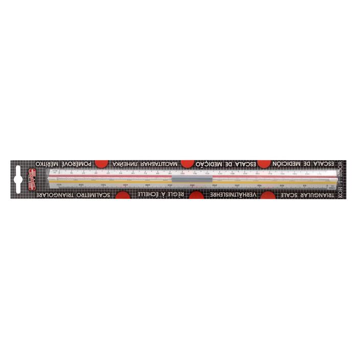 Koh-i-Noor Építőipari léptékvonalzó - 30 cm (7250110000)