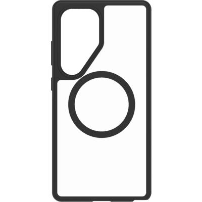 Funda Otterbox React Series Con Imán Para Galaxy S25 Ultra, Cristal Negro