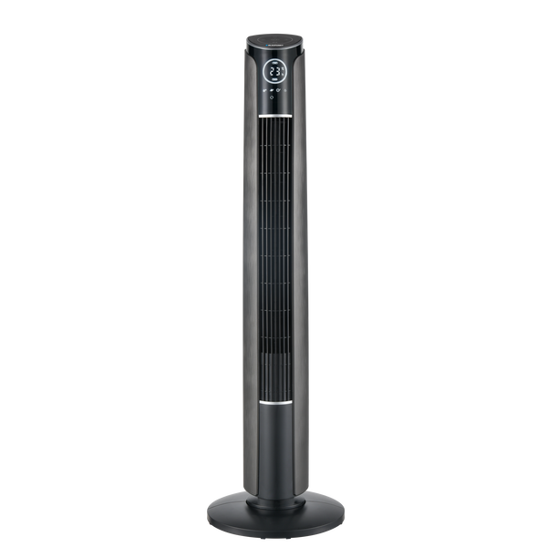Вентилатор Blaupunkt, AFT601, 45W, 3 скорости, Височина 96 см, LED дисплей, Черен