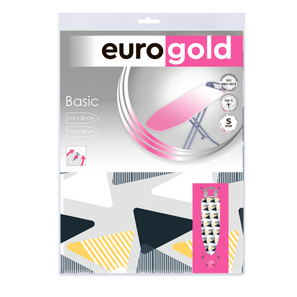 Eurogold Basic Vasalódeszka huzat (110x30cm - 114x34cm) - Pink (DC34)