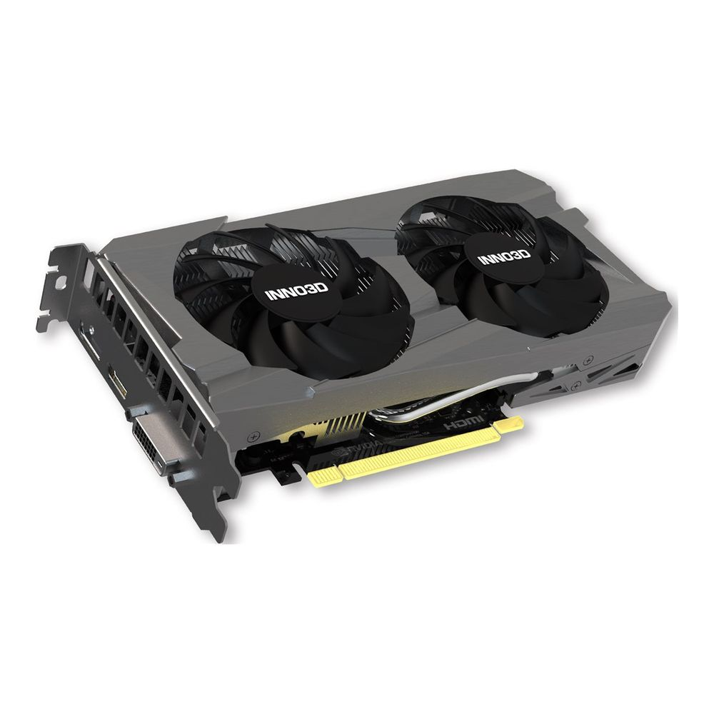 Inno3D GeForce RTX 3050 8GB DDR6 Twin X2 Videókártya (N30502-08D6-1711VA41) (N30502-08D6-1711VA41)