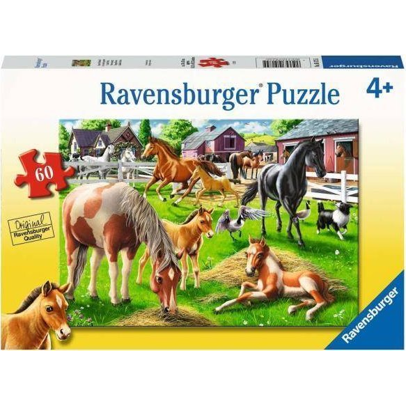 Ravensburger Puzzle - Lovak, 60 db