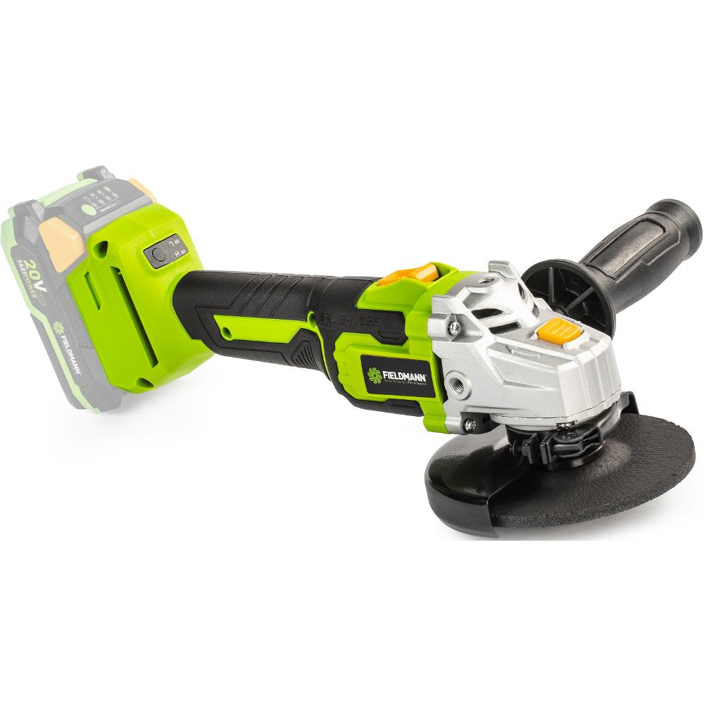 Fieldmann FDUB 70215-0 20V Akkumulátoros sarokcsiszoló (Akku és töltő nélkül) (FDUB 70215-0)
