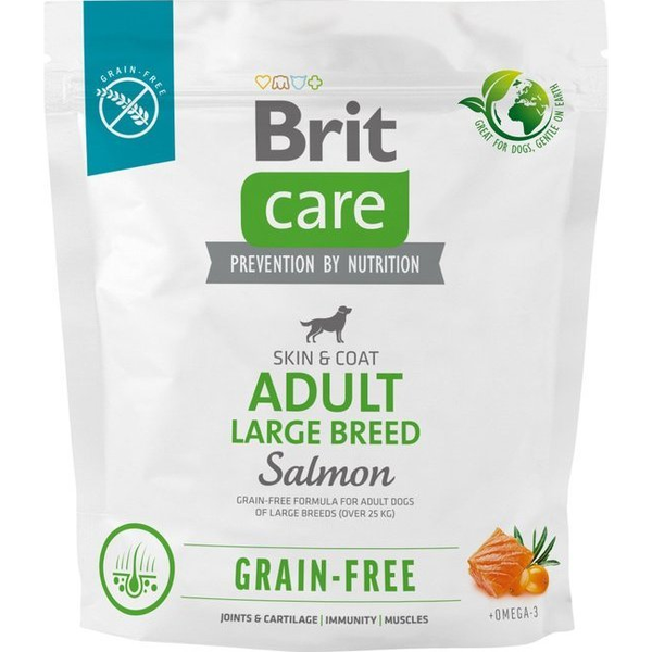 Brit BRIT CARE Dog Grain-free Adult Large Breed Salmon 1kg