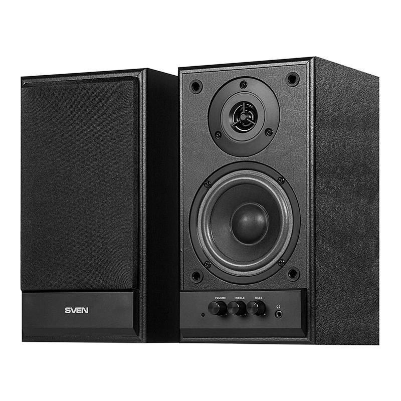 SVEN SPS-702 40W drevo BLACK reproduktory 2.0 (SV-0120702BL)