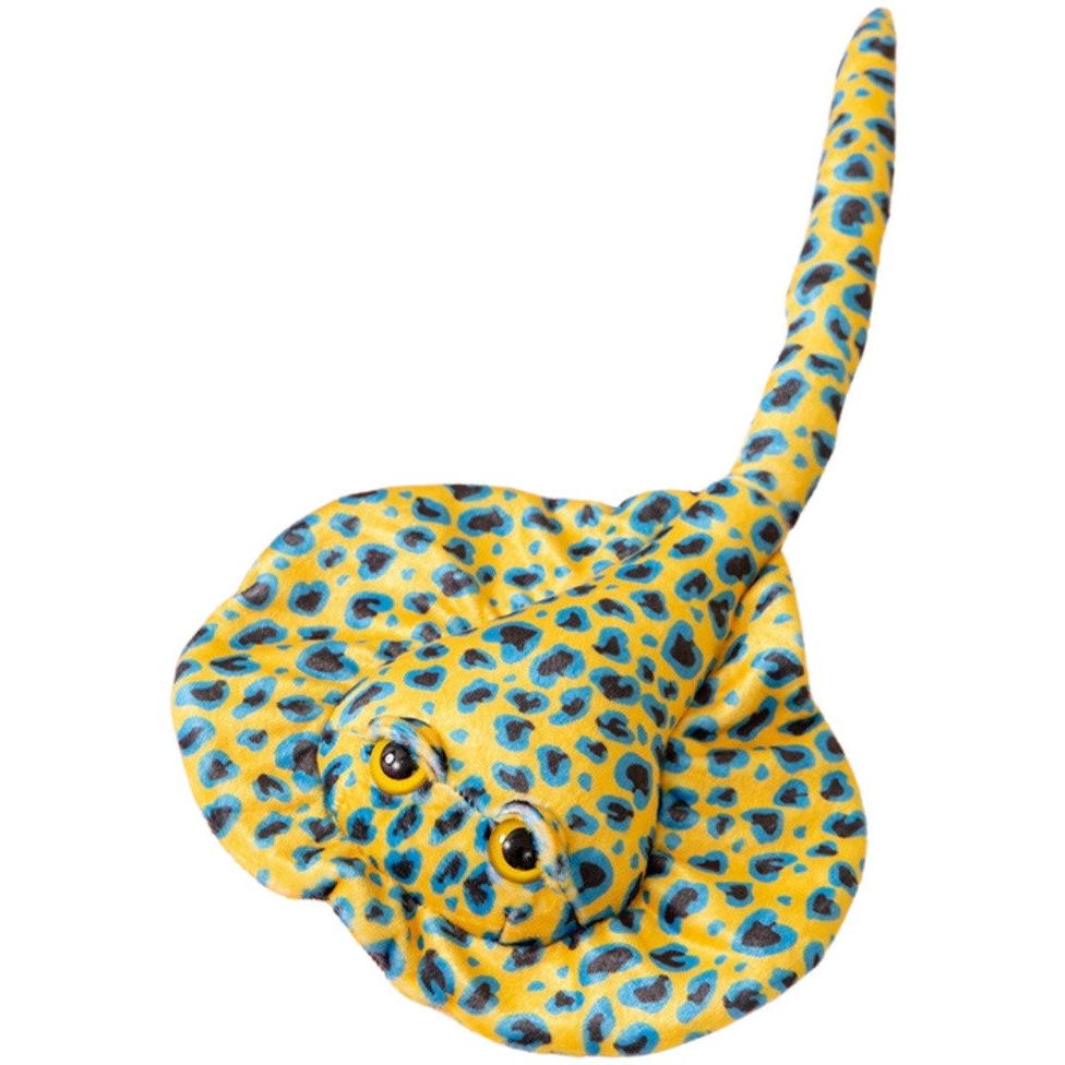 Plüss Rája Kabala Sárga Pöttyös 50 cm  22377