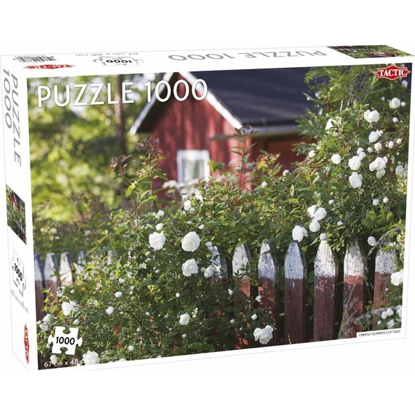 Tactic 56685 puzzel Legpuzzel 1000 stuk(s) Stad