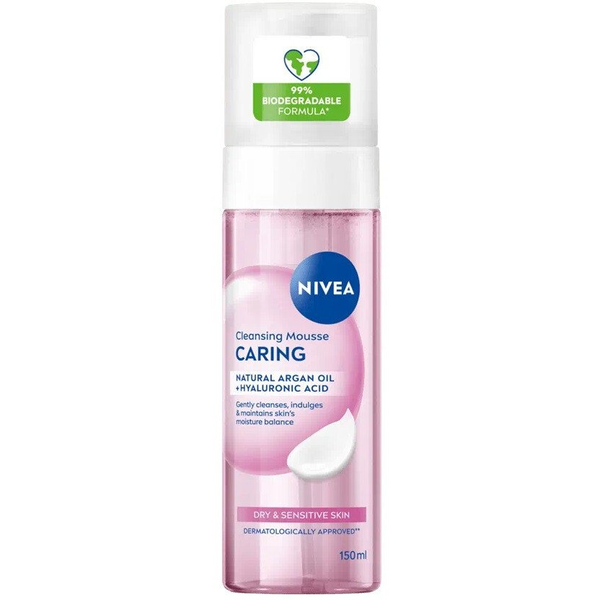 NIVEA_Cleansing Mousse Caring pianka do mycia twarzy Almond Extract 150ml
