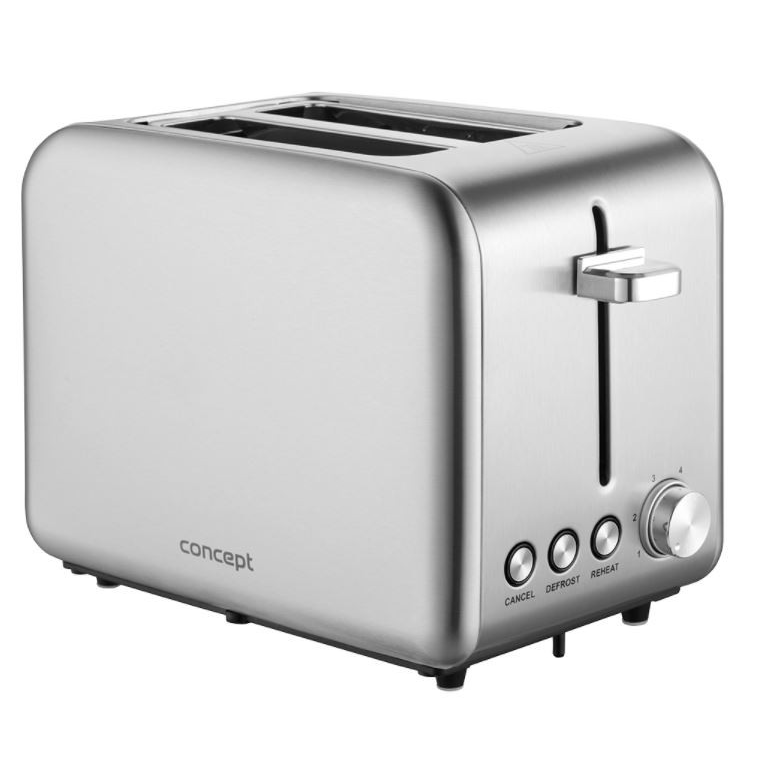 Concept TE2050 Kenyérpirító - Inox (TE2050)