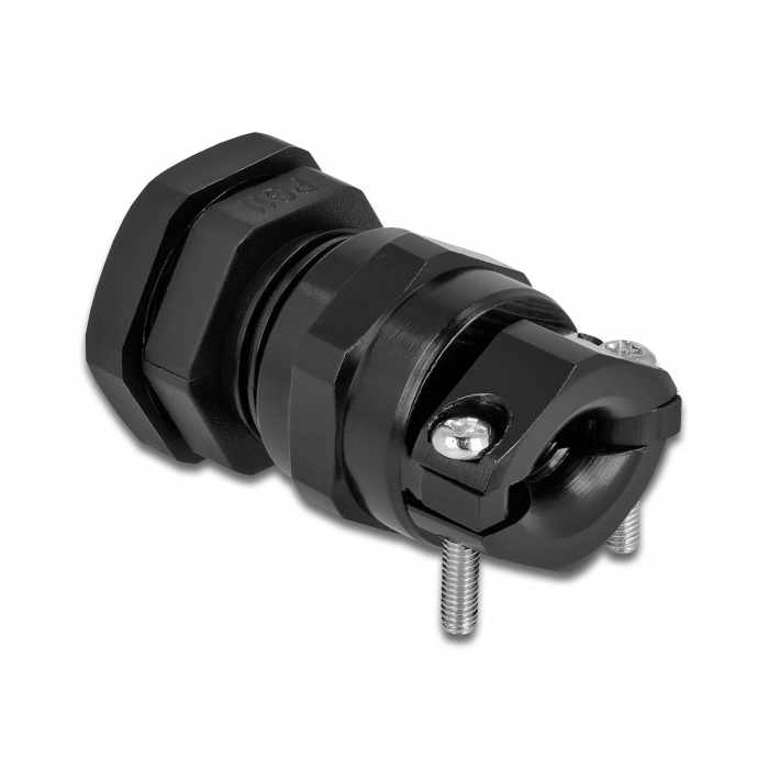 Delock Kábel tömszelence PG11 feszültség mentesítős és hajlítás védelemmel ellátott fekete (60353) (60353)