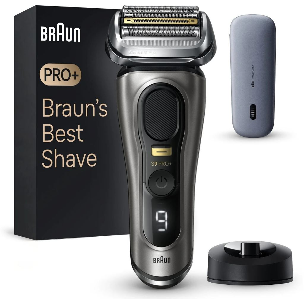 Braun Series 9 Pro+ Wet & Dry borotva + Braun 7 HC7390 hajvágó (BRAhs61sr) (BRAhs61sr)