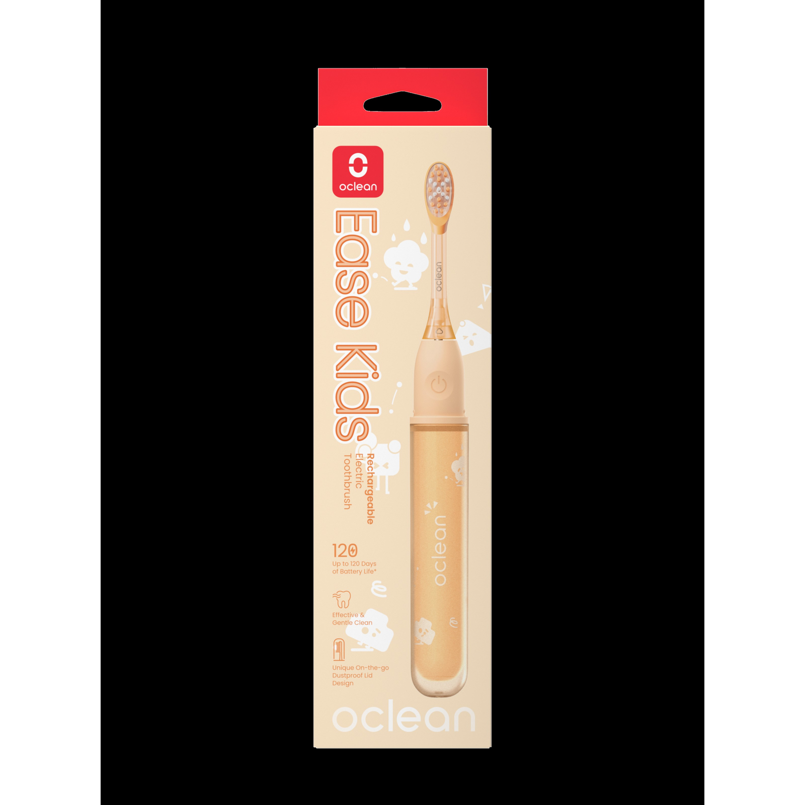 Oclean Ease Kids Elektromos Fogkefe Narancssárga (OCL557435)