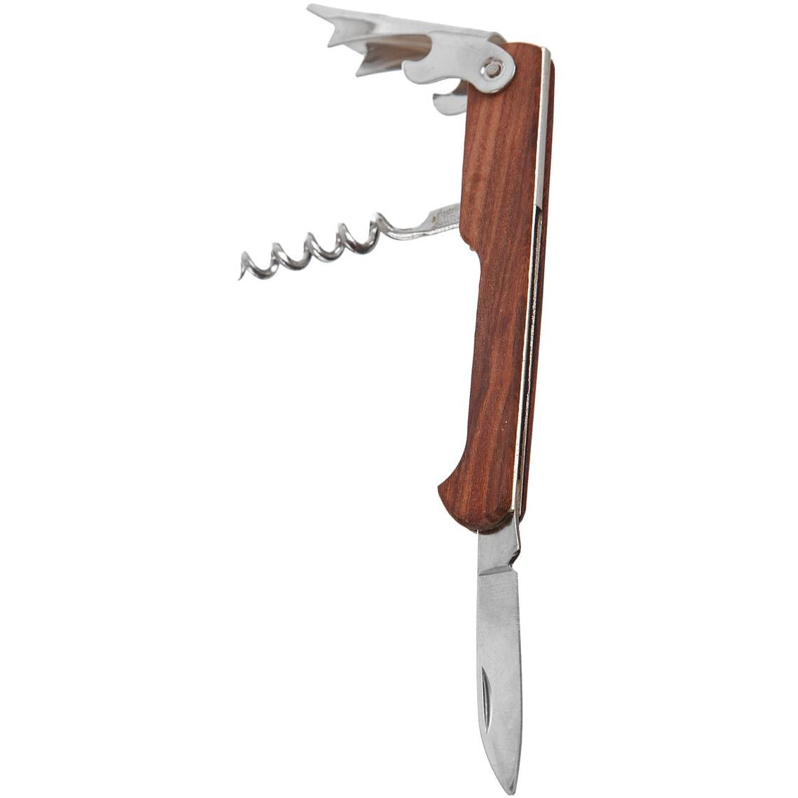 ORION rozsdamentes acél/fa, 4,5 cm (831165)