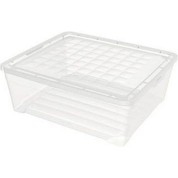 Caja Textil 10 L Transparente Cristal