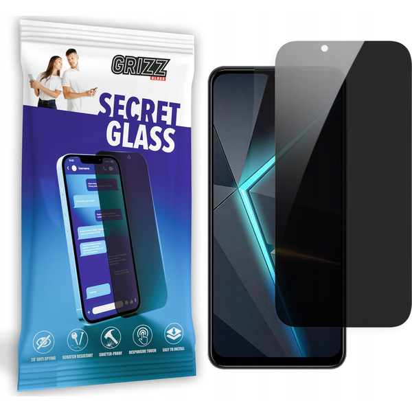 GrizzGlass Szkło prywatyzujące GrizzGlass SecretGlass do ZTE nubia Neo