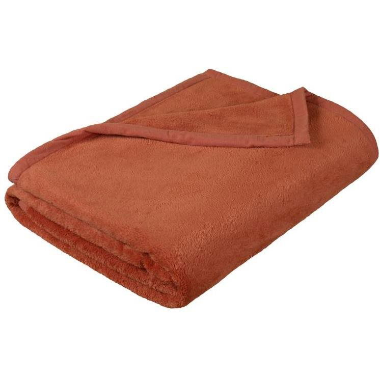 Bellatex 6014/037 Korall Micro, 100×150, terrakotta (546)