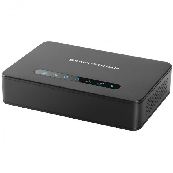 Grandstream HT814V2 SIP-ATA 4+2 port Analóg Gateway - Fekete