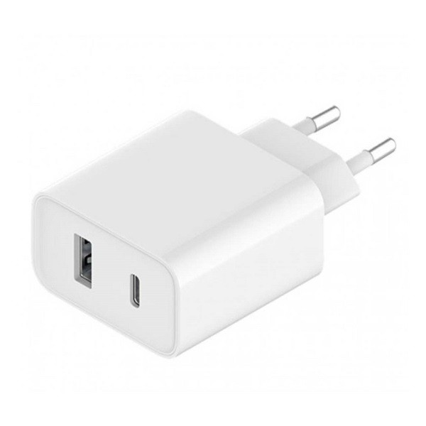Мрежово зарядно устройство Xiaomi Mi, 33W, Type-C, Бял