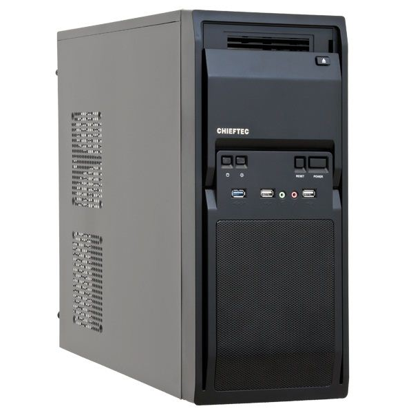 Chieftec LG-01B-OP počítačová skříň Midi Tower Černá (LG-01B)