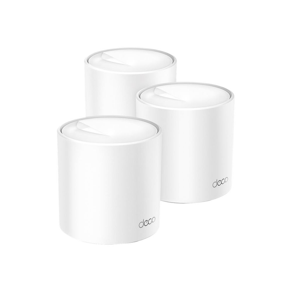TP-Link Deco X50 (2-pack) Kétsávos (2,4 GHz / 5 GHz) Wi-Fi 6 (802.11ax) Fehér 3 Belső