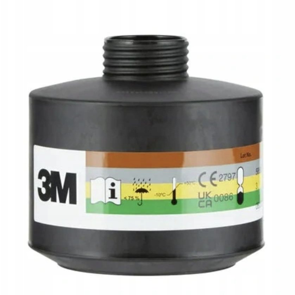 Többgázszűrő szűrőbetét 3M DT-4045E A2B2E2K2-P3 gázok porok RD 40