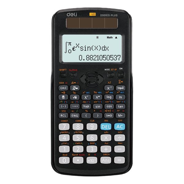 Deli Ultimate D991ES PLUS 417 Tudományos Számológép - Fekete (DED991ES)
