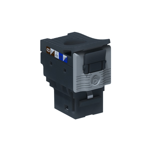 Legrand 632910 Linkeo C 24 db-os Cat5e árnyékolt (STP) 1Gigabit 100Mhz RJ45 Keystone jack készlet (632910)
