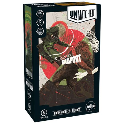 Игра Unmatched: Robin Hood vs. Bigfoot, Настолна