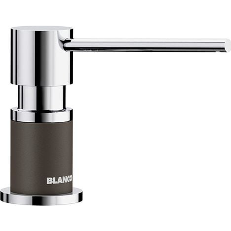 BLANCO LATO Beépíthető mosogatószer adagoló 300 ml kávé / króm (525815)