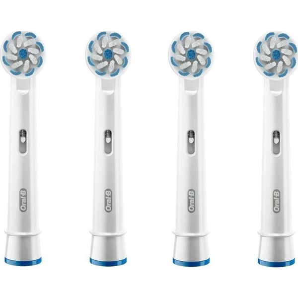 Oral-B Sensitive Clean 80339545 børstehoved til elektrisk tandbørste 4 stk Hvid