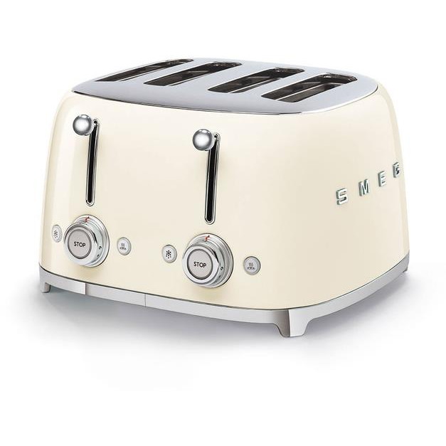 SMEG 50's Retro Style 4 × 4 - krémszín (TSF03CREU)
