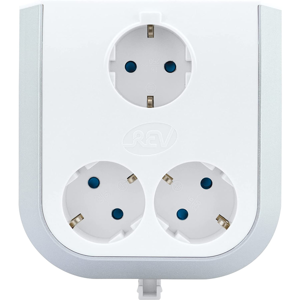 Nástěnná elektrická zásuvka Westfalia bílá