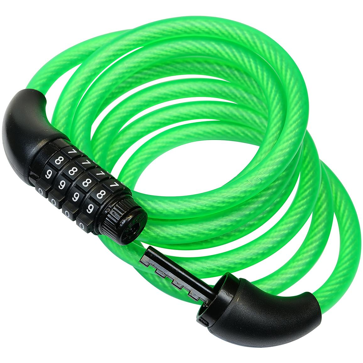 Richter Czech RL.567.8x1800.ZEL számkódos acél kábelzár, 8×1800 mm (0722-46663)