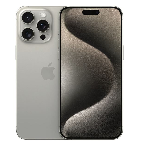 Telefon mobil Apple iPhone 15 Pro Max, 512GB, 5G, Natural Titanium