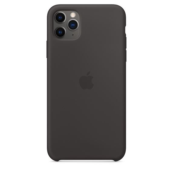 Apple iPhone 11 Pro Max szilikontok fekete (mx002zm/a) (mx002zm/a)