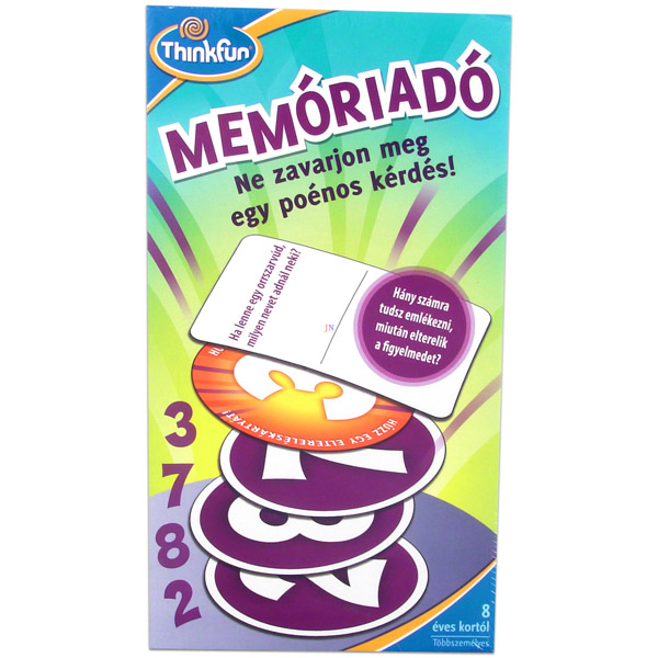 Thinkfun MemóRiadó party társasjáték memória és eltereléssel