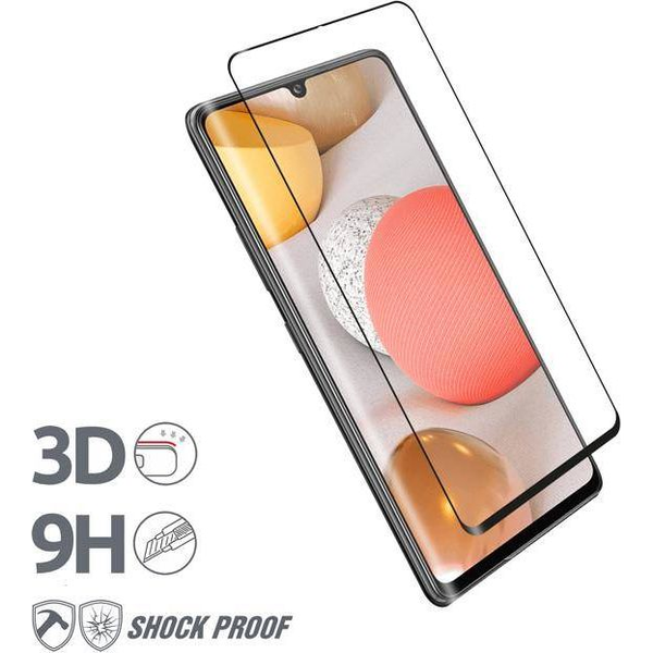 Crong Crong 3D Armour Glass - Szkło hartowane 9H Full Glue na cały ekran Samsung Galaxy A42 5G