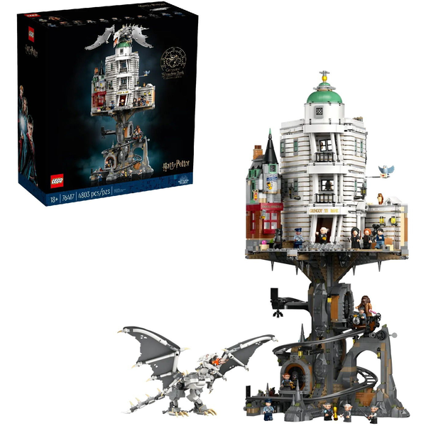 Stavebnice Lego Harry Potter Banka Gringottových 76417 Sběratelská edice