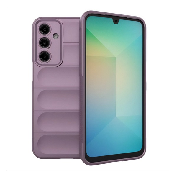 Szilikon telefonvédő (ütésállóság, kameravédő, 3D) LILA Samsung Galaxy A36 5G (SM-A366) "Gigapack csomagolás" (GP-166405)
