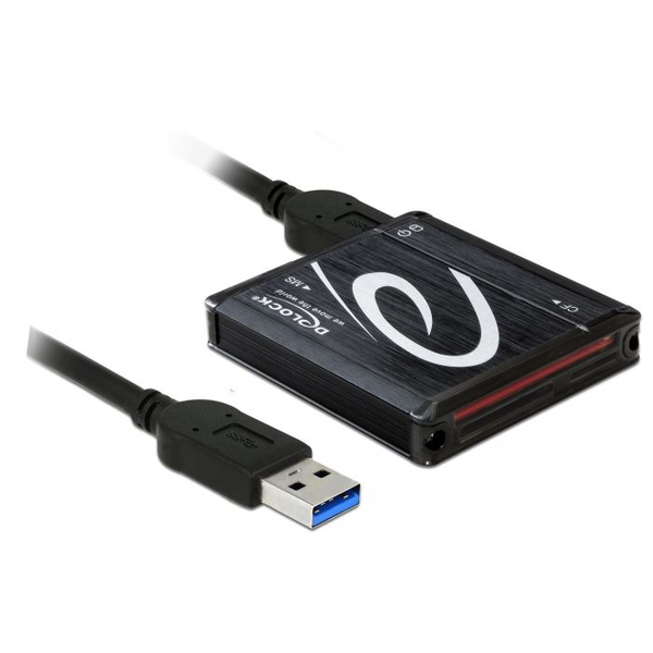 DeLock 91704 USB 3.0 minden az 1-ben kártyaolvasó