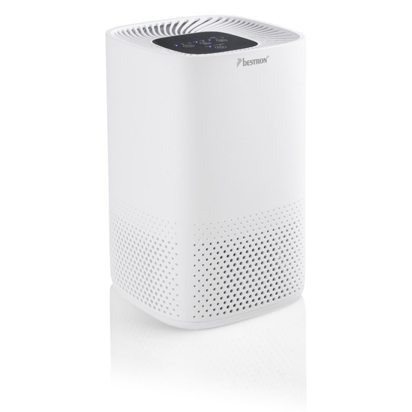 Bestron AIRP100UV пречиствател на въздух с четворна филтърна система, HEPA и филтър с активен въглен, UV филтър