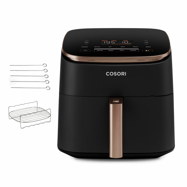 Cosori TurboBlaze Chef Edition 6L фритюрник без масло, черен