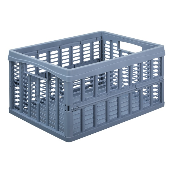 Iris Összecsukható Műanyag Tárolókosár 32,5L - Kék (12450810)