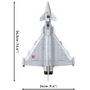 Kocky Cobi 5849 Eurofighter F2000 Typhoon 642 el.